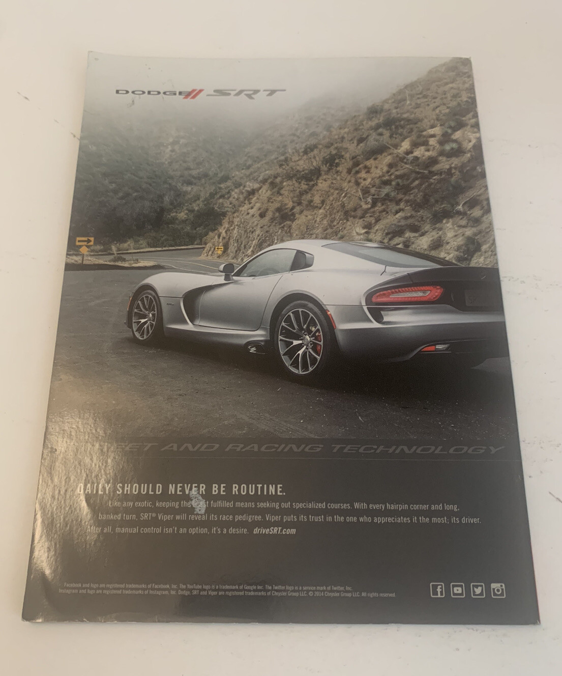 Automobile Magazine August 2014 Ripped Cover 102 Pages BMW Vision Board Scrap
