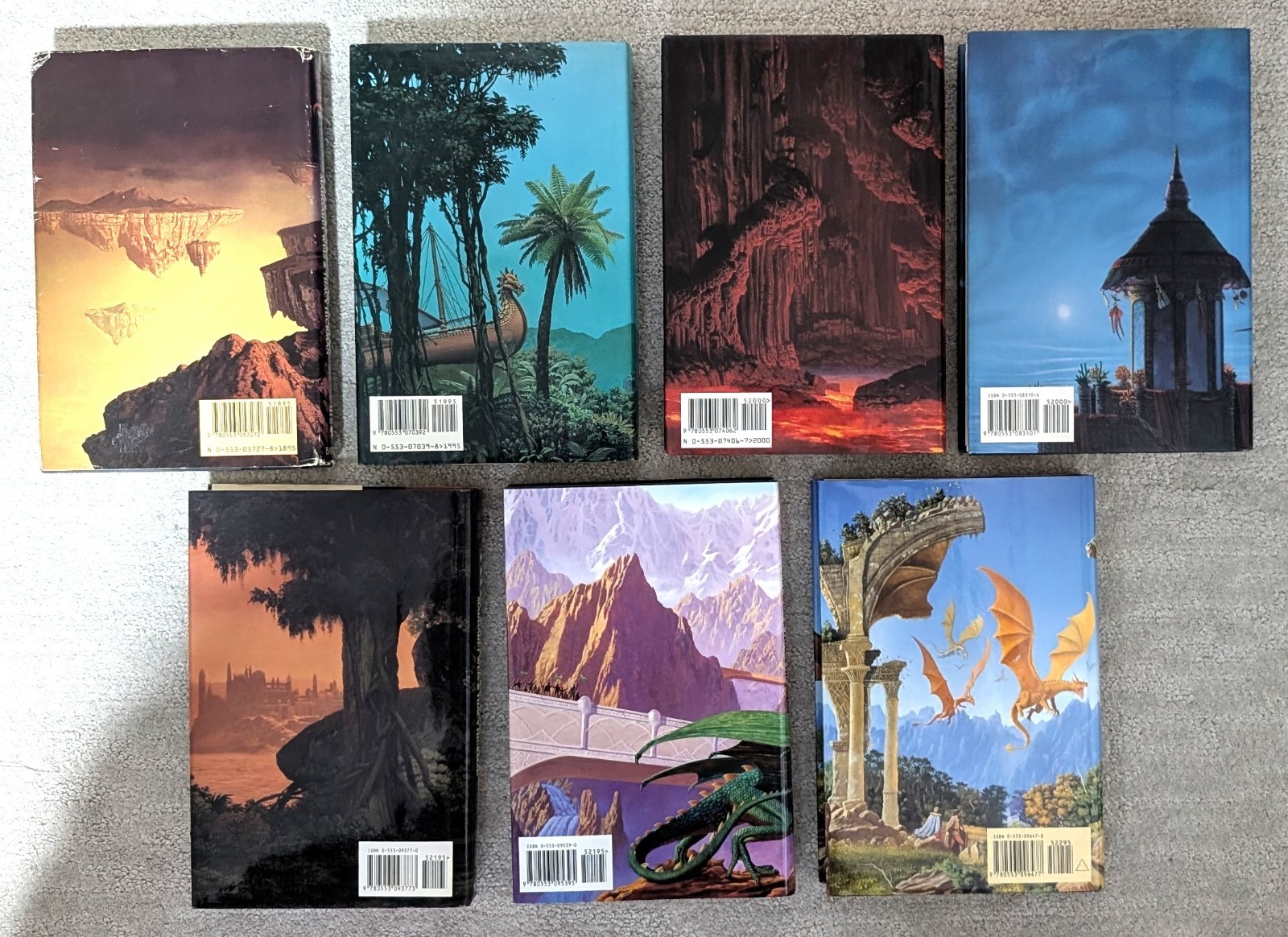 Weis & Hickman = THE DEATH GATE CYCLE = complete 7 hardcovers – 1st ed.
