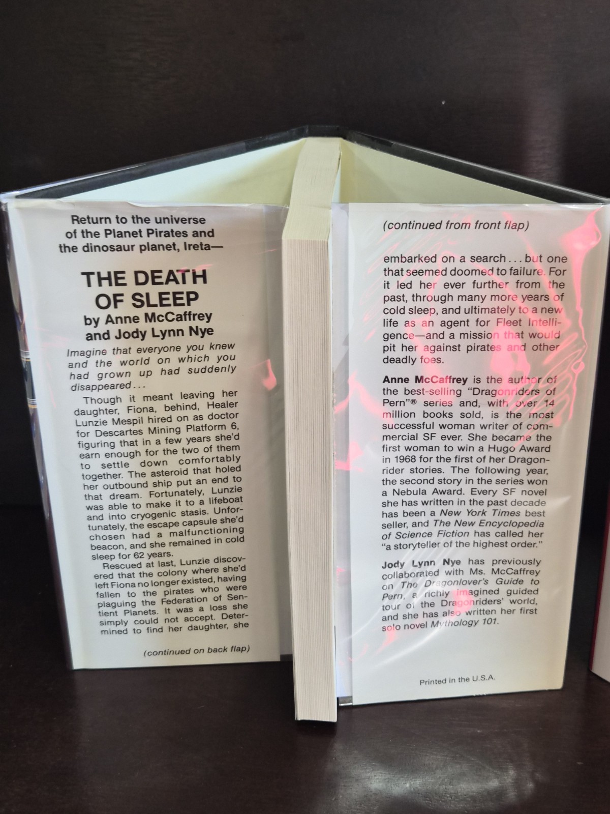 ​McCaffrey SASSINAK DEATH SLEEP GENERATION WARRIORS Planet Pirates BCE HCDJ 1990
