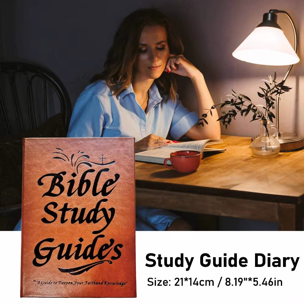 Bible Study Guide, Daily Devotional Journal Notebook Based Planner*.*