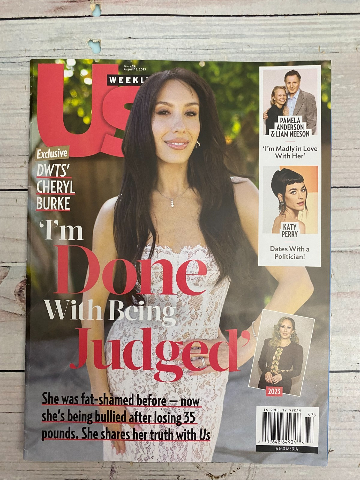 US Weekly Issue 33 August 18, 2025 Magazine Pamela & Liam – Cheryl Burke