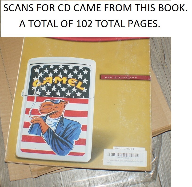 CD COPY The Lighter Side of Camel BOOK by Robert Brockman 102 pages Prototypes