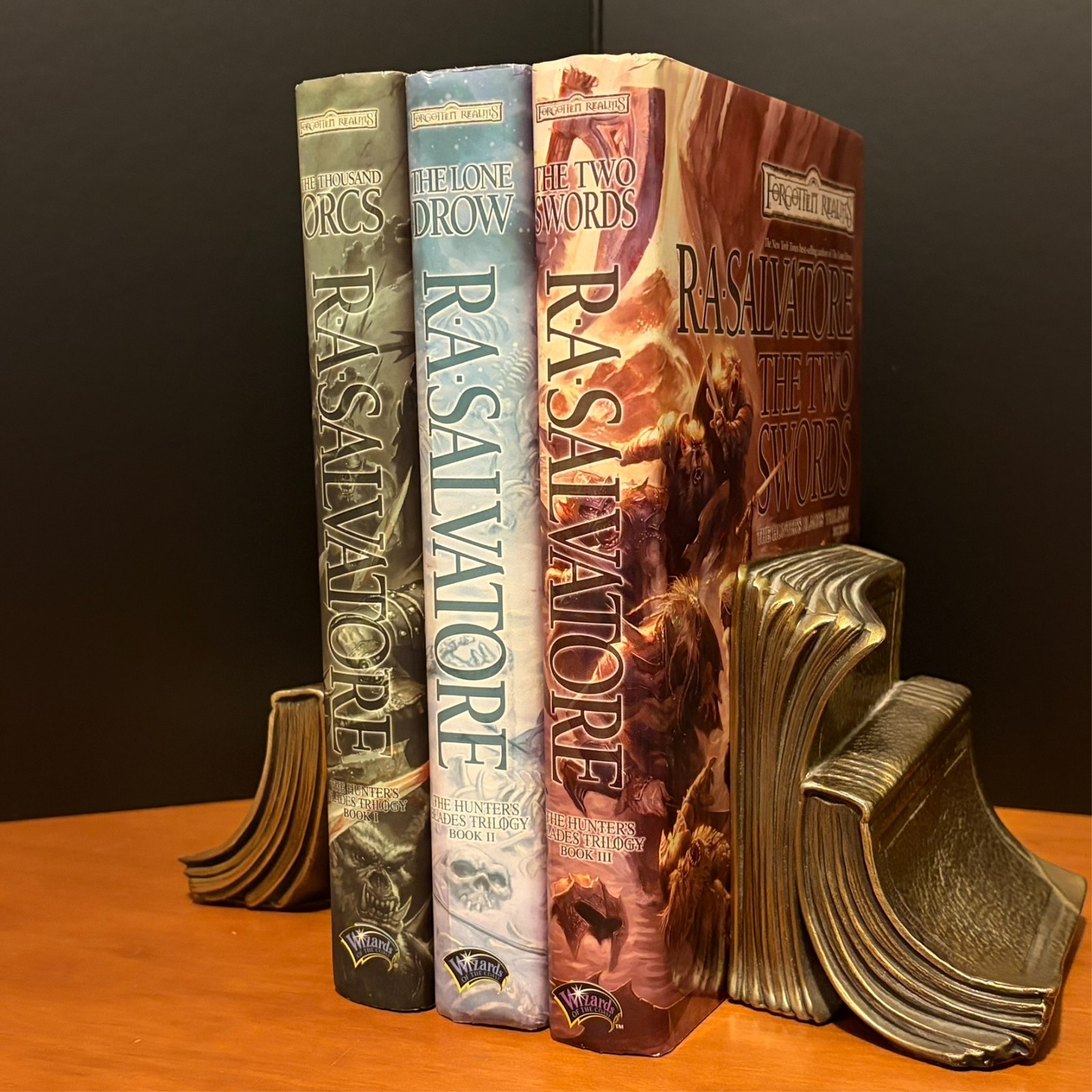 Forgotten Realms: Complete First Edition Hunter’s Blades Trilogy, Drizzt HC Lot