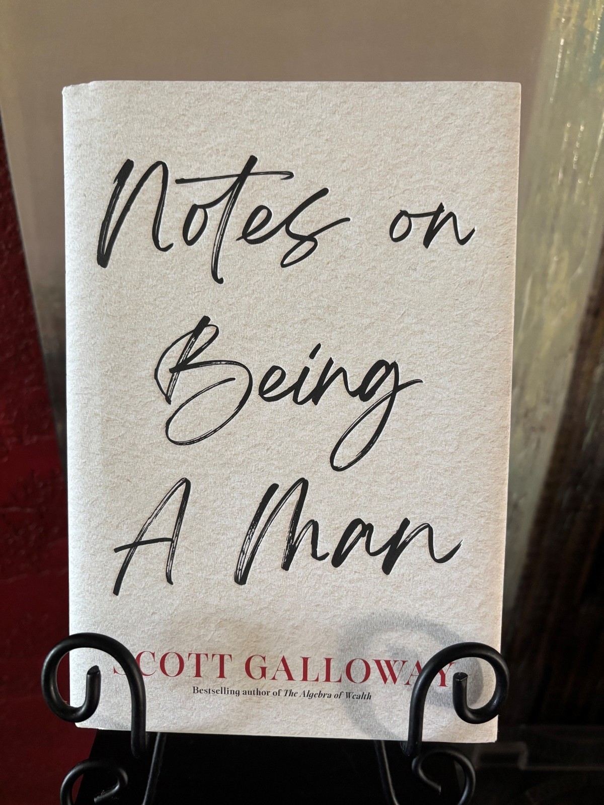 Notes on Being a Man by Scott Galloway (2025, Hardcover)