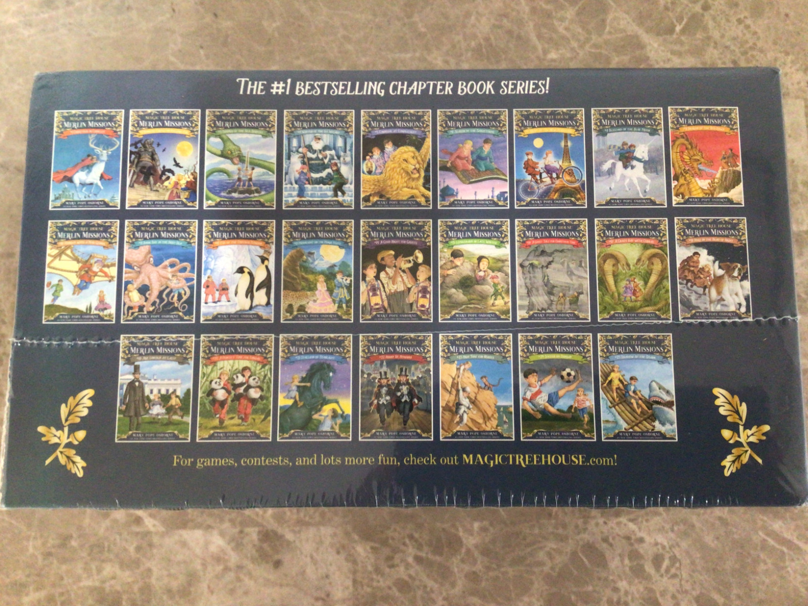 Magic Tree House Merlin Missions Books 1-25 Boxed Set NEW Sealed