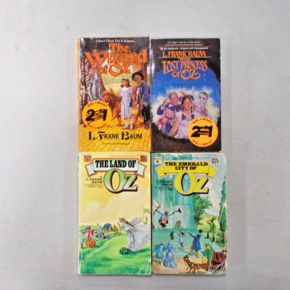 4 L FRANK BAUM # PB OZ WIZARD OF LOST PRINCESS LAND EMERALD CITY