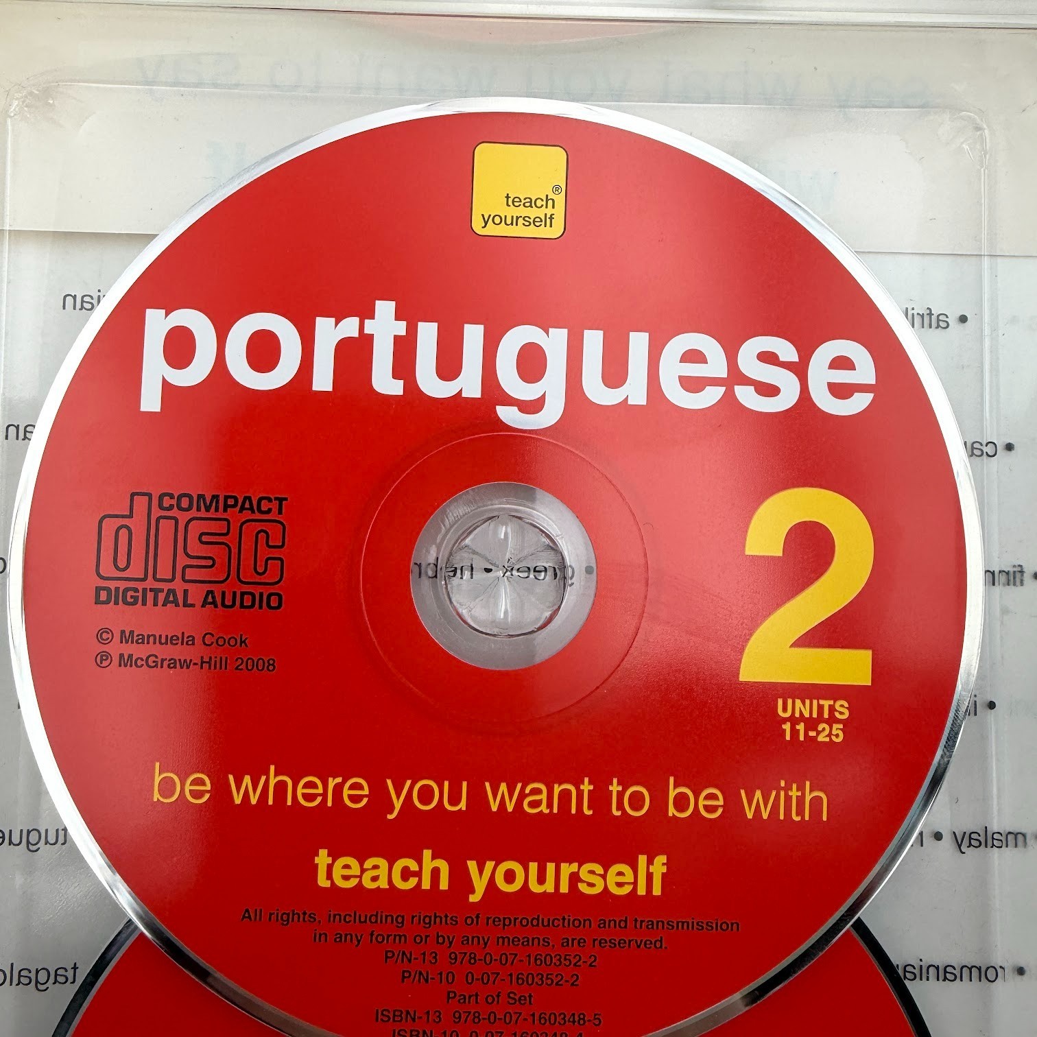 Teach Yourself Portuguese Complete Course with Audio CD&rsquo;s New Edition & Book