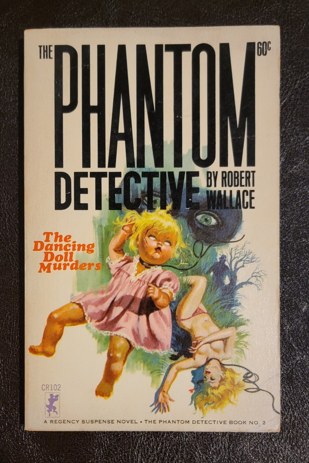 The Phantom Detective The Dancing Doll Murders Corinth CR102 1965 Bonfils Cover