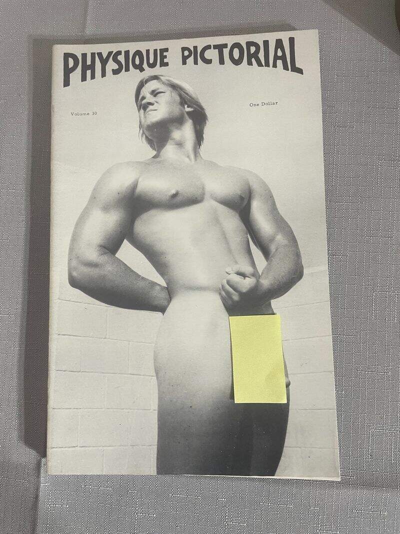 VTG PHYSIQUE PICTORIAL MAGAZINES VOL.30 AUGUST 1977 UN-CIRCULATED L/N