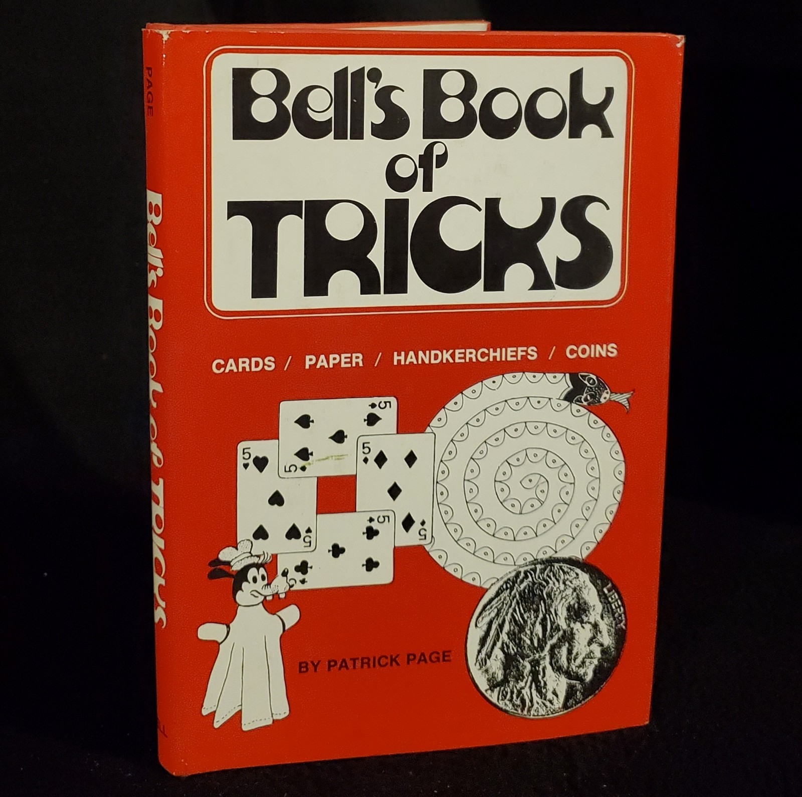 Bell&rsquo;s Book Of Tricks by Patrick Page 1974 Bell Publishing Co vintage HCDJ