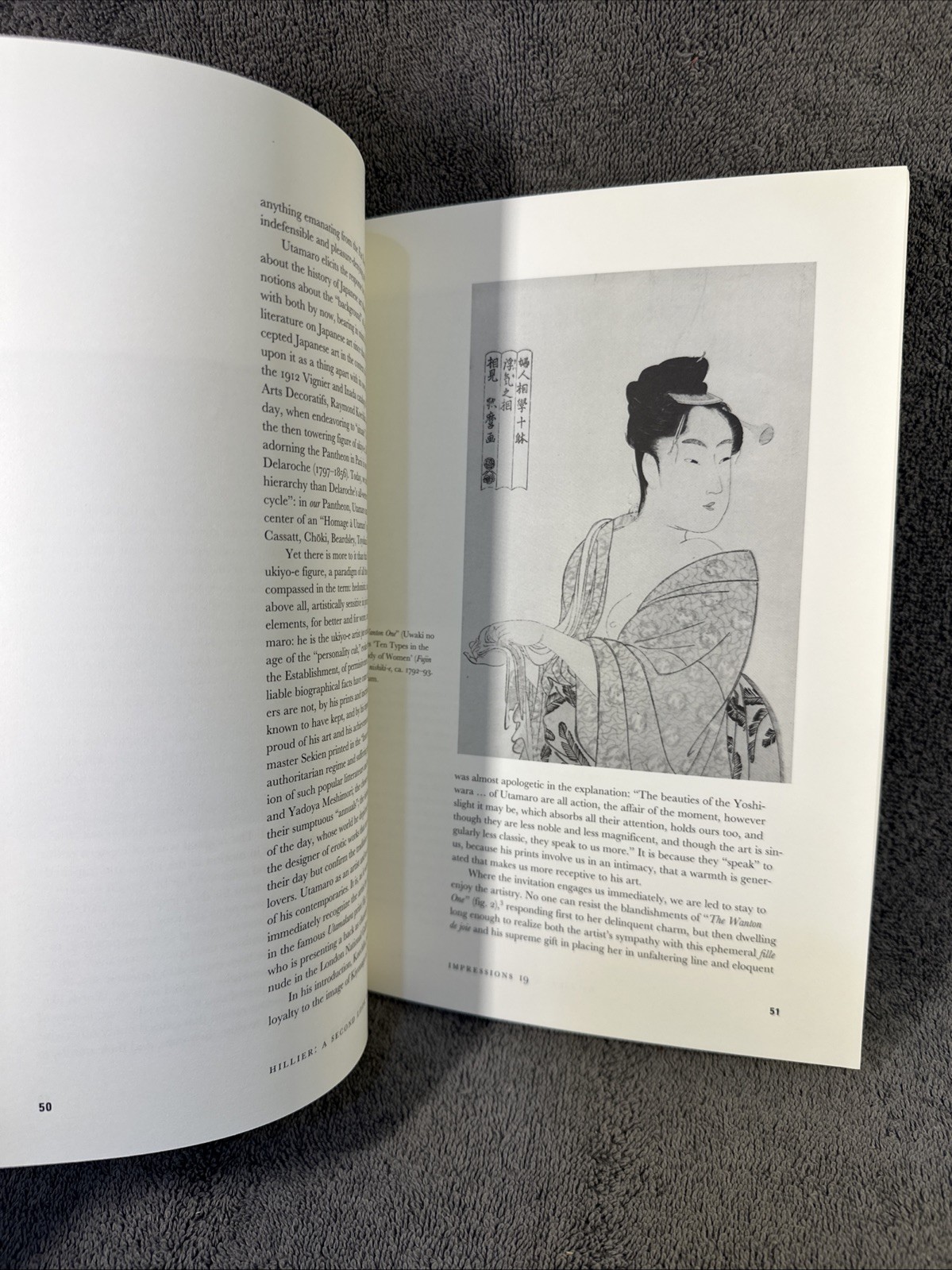 Impressions The Journal Of The Ukiyo E Society of America 1997 Paperback #19