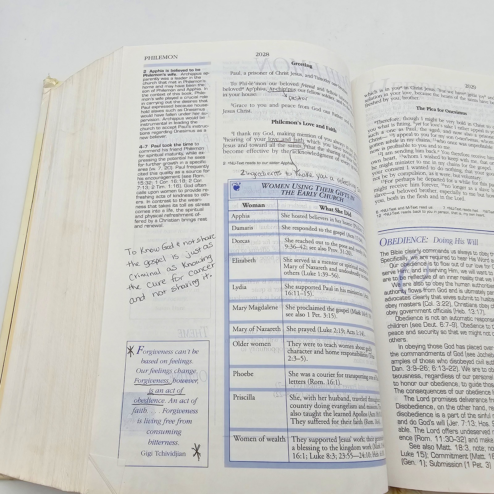 The Woman&rsquo;s Study Bible NKJV Nelson 1995 Hardcover 922N Ladies Christian – GOOD
