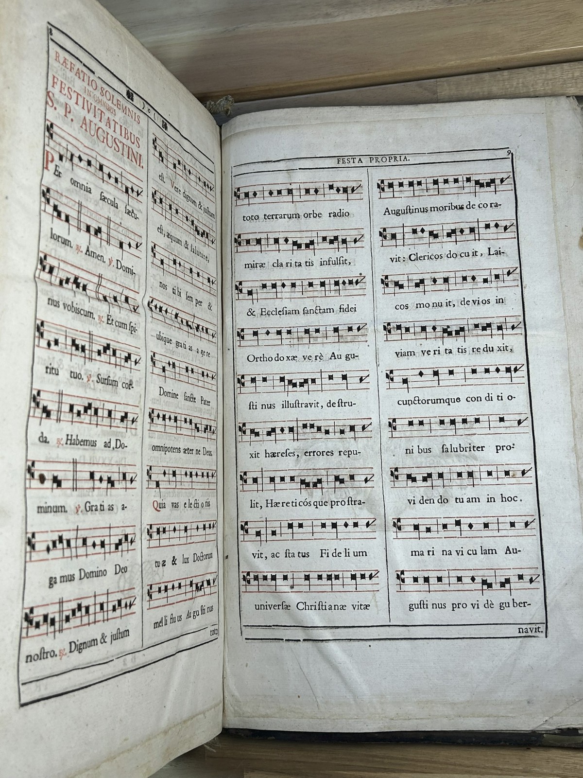 1793 Illustrated Missale Romanum bound with 2 other texts – music, engravings