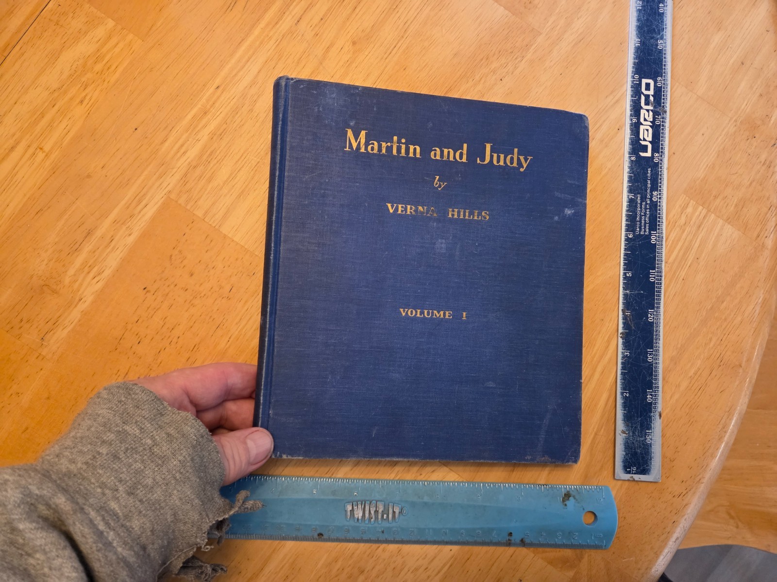 Martin and Judy – Volume 1 by Verna Hills – 1948 Beacon Press Hardcover