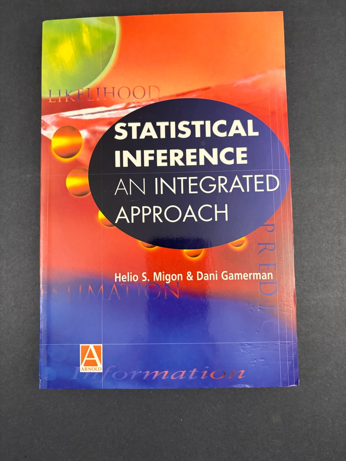 STATISTICAL INFERENCE: AN INTEGRATED APROACH by Migon & Gamerman excellent copy