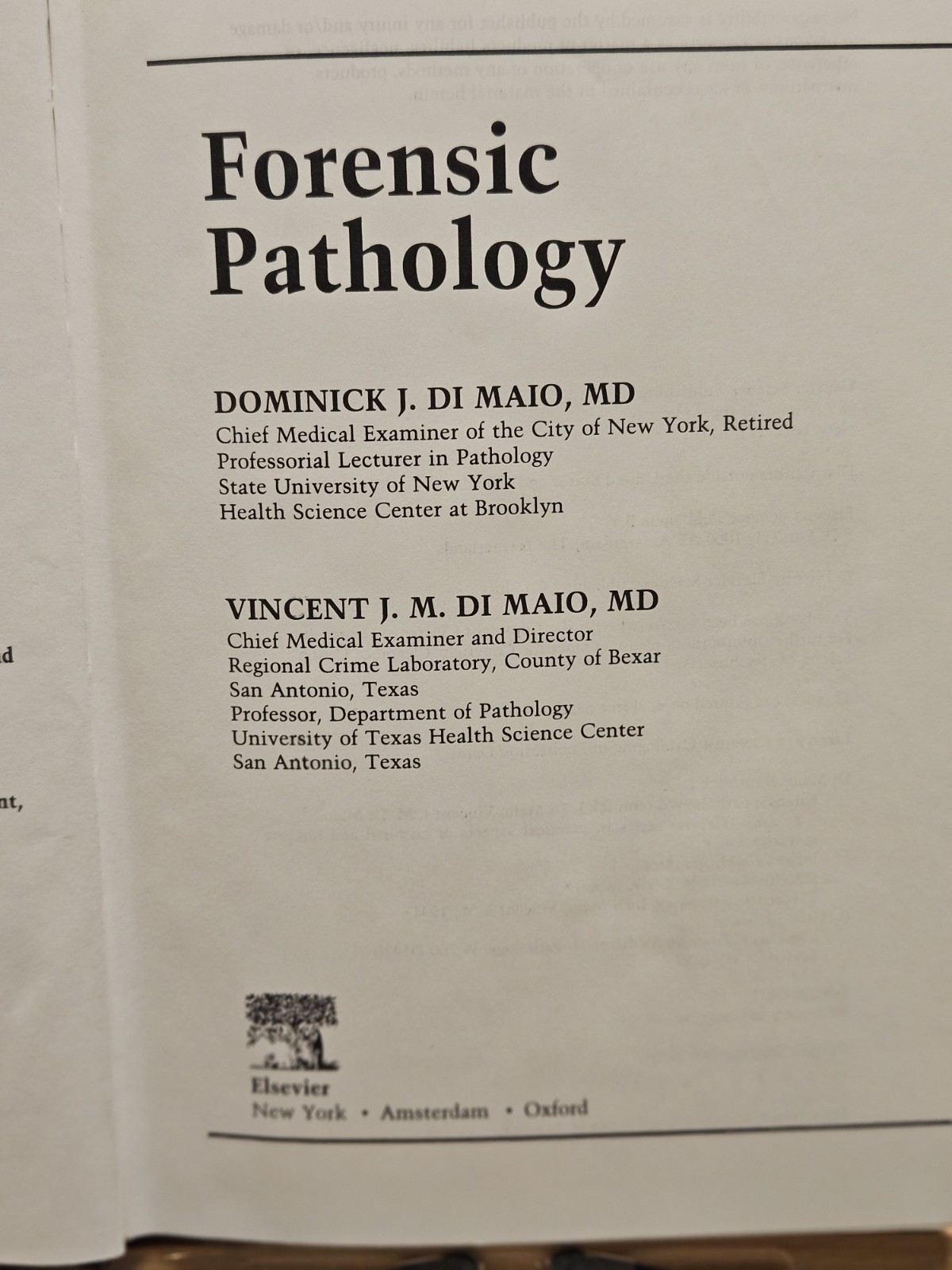 Forensic Medicine & Tox Book Lot – Baselt DiMaio Autopsy Postmortem Pathology