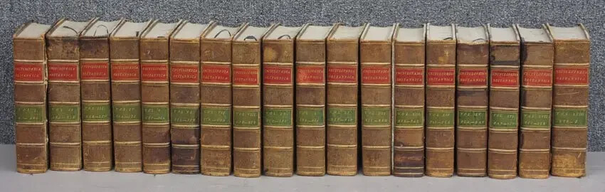 ENCYCLOPEDIA BRITANNICA-1st-2nd-3rd Editions-ALL VOLUMES-Reference Books-on DVD
