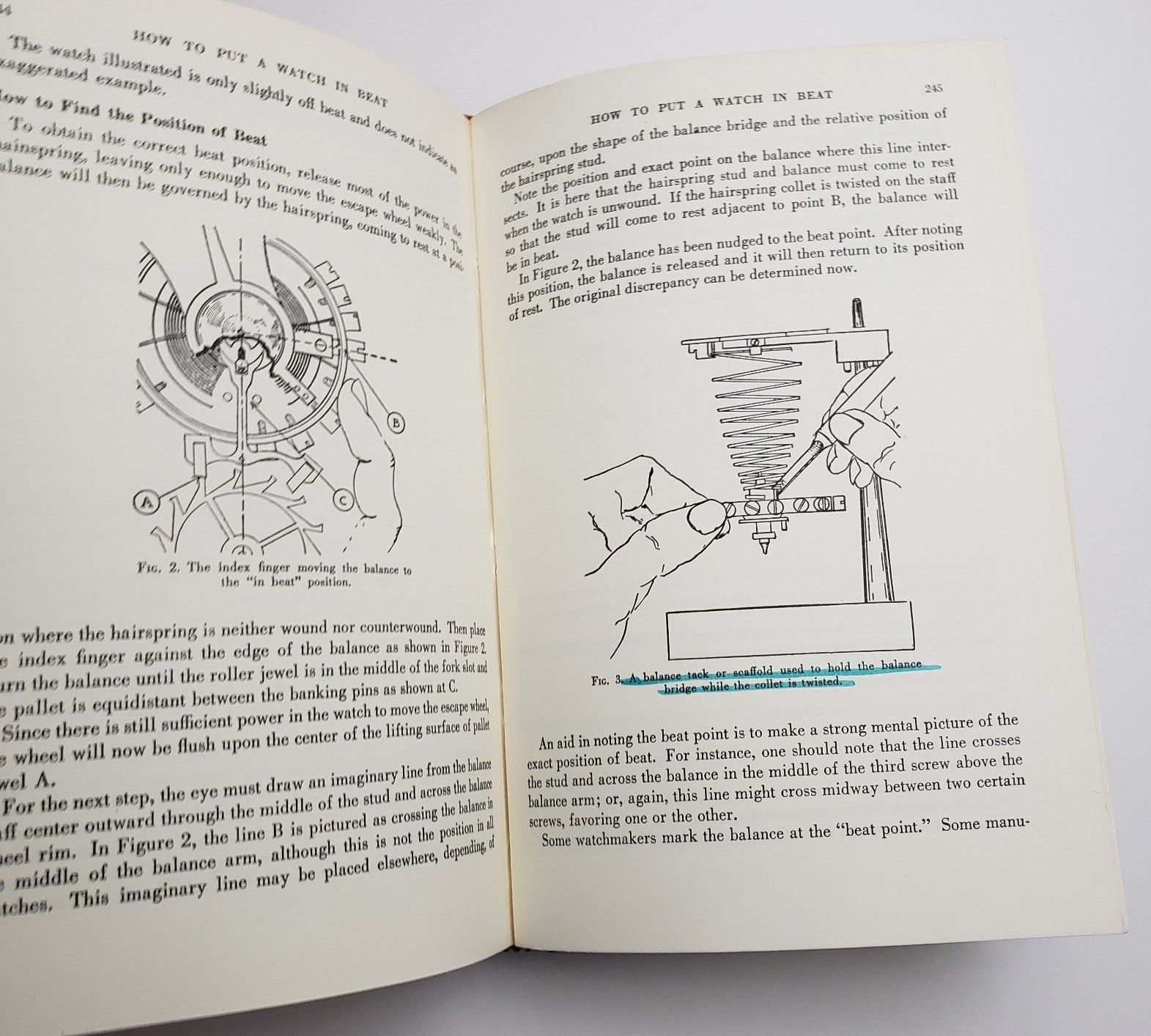1973 The Watch Repairer&rsquo;s Manual Henry B. Fried Third Edition No Jacket