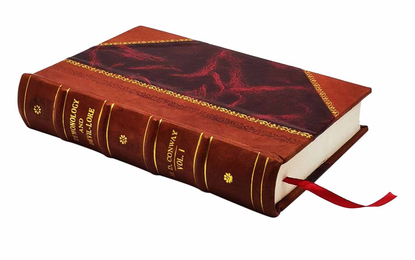 Demonology and devil-lore 1879 [LEATHER BOUND] BY Conway, Moncure Daniel
