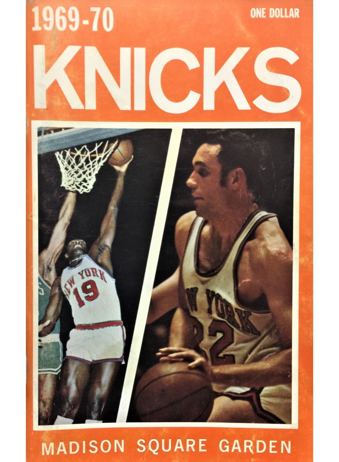 1969-1970 New York Knicks Media Guide – 82-page NBA Basketball Press Reprint