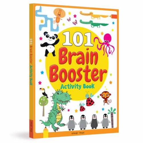 101 Brain Booster Activity Book Paperback Wonder House Books