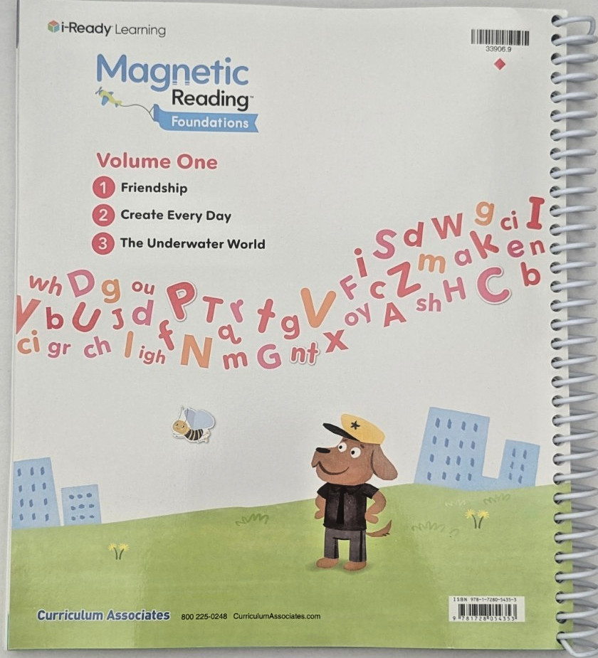(set) TEACHER&rsquo;S GUIDE I-Ready Learning Magnetic Reading Grade 1 V.1 and V.2