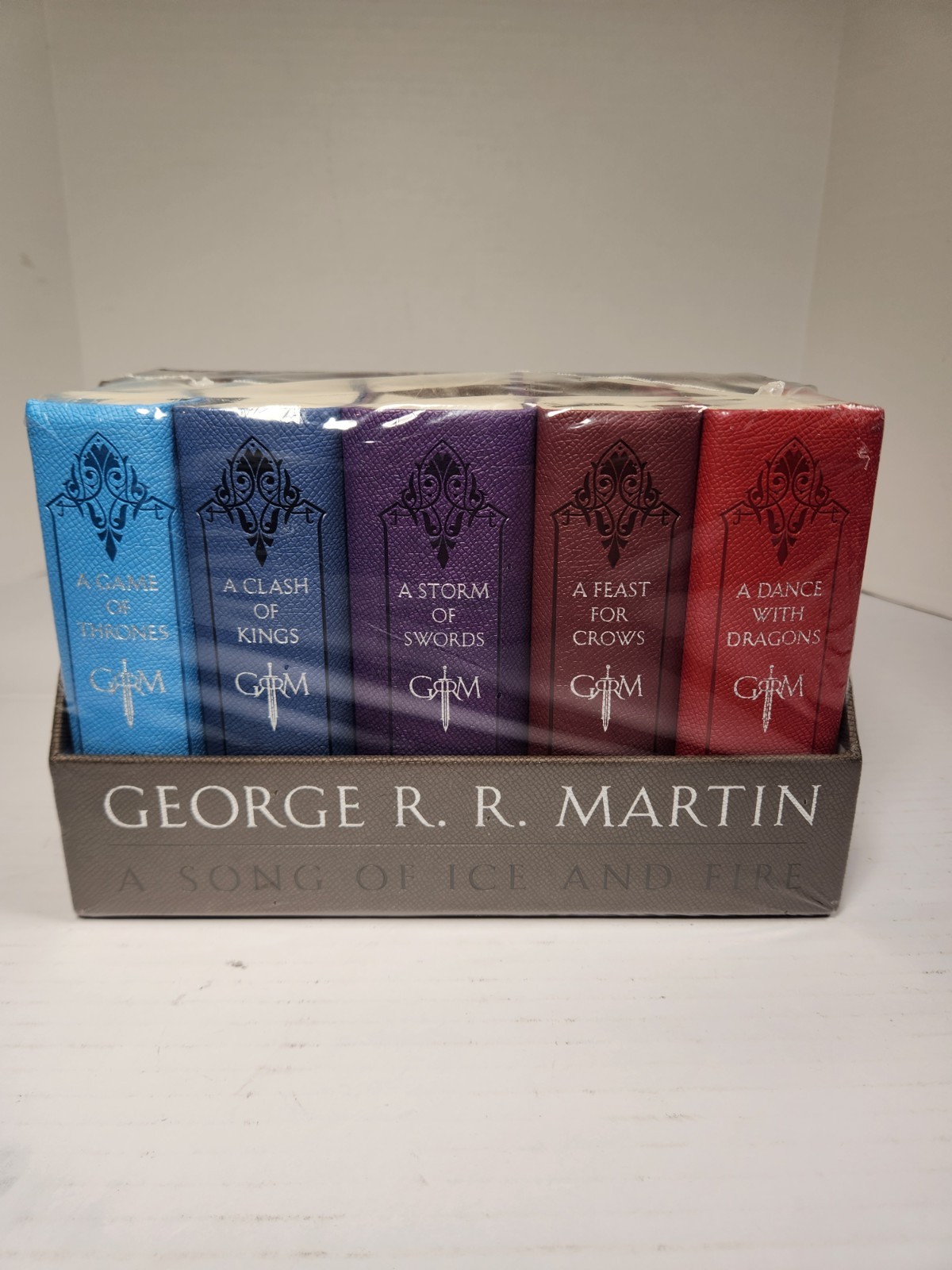 Game Of Thrones A Song Of Ice And Fire By George R.R. Martin Box Set 5 Books