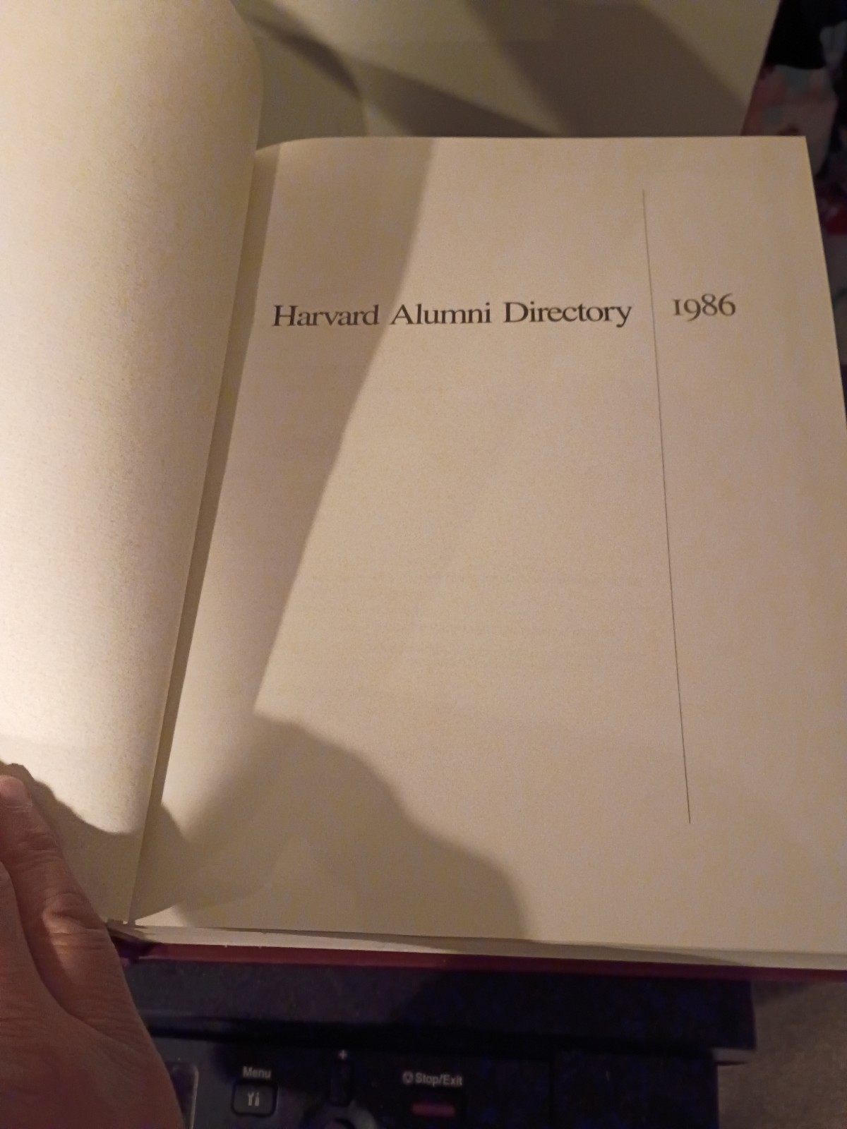 Harvard Alumni Directory 350th Anniversary (HC in Slipcase)