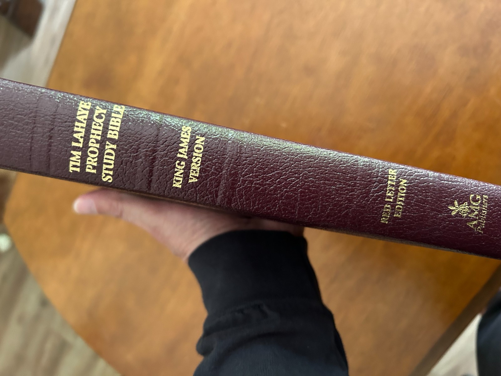 MINT Prophecy Study Bible: King James Version Leather by LaHaye, Tim F.