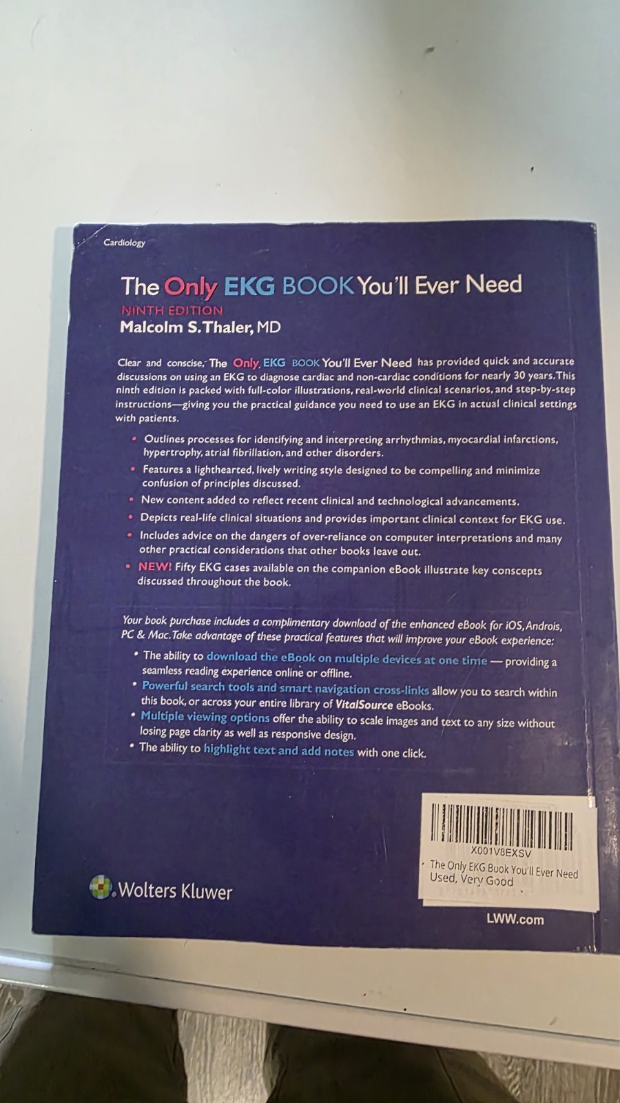 The Only EKG Book You&rsquo;ll Ever Need Ninth Edition