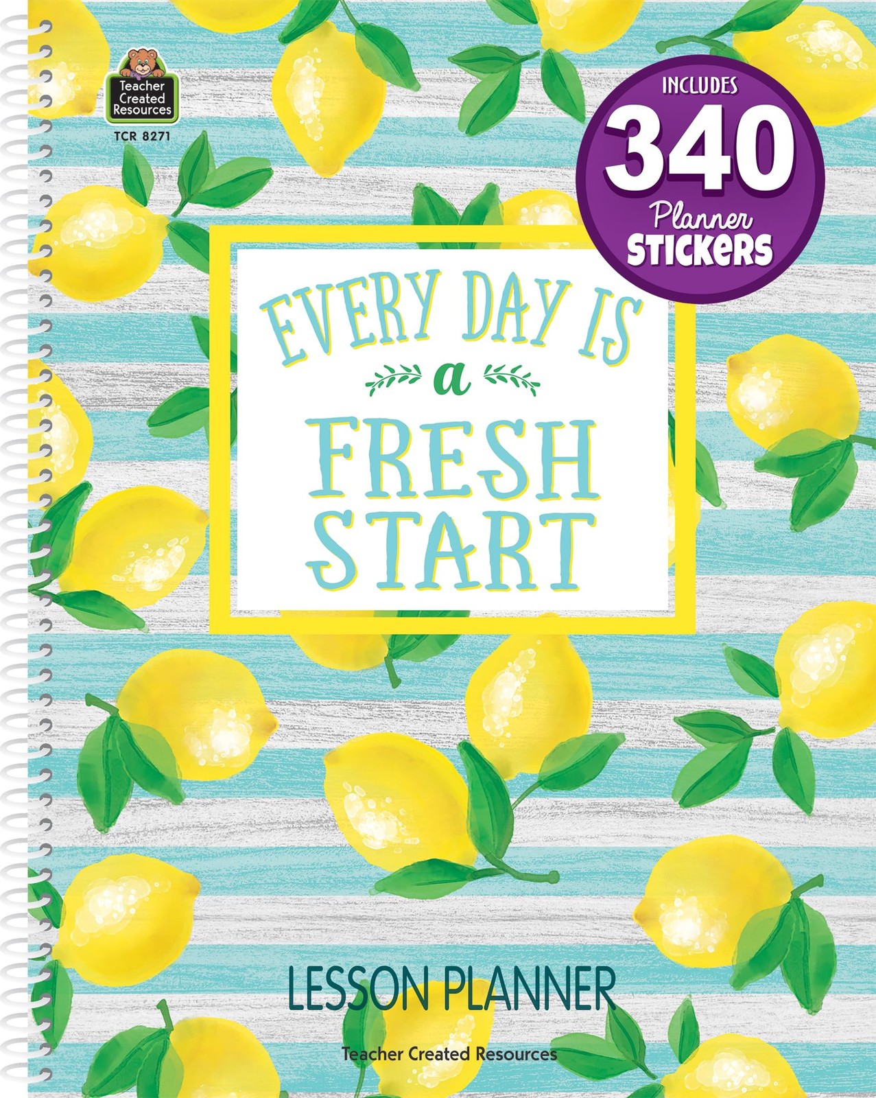 Teacher Created Resources Lemon Zest 8.5 inches X 11 inches, Multicolor