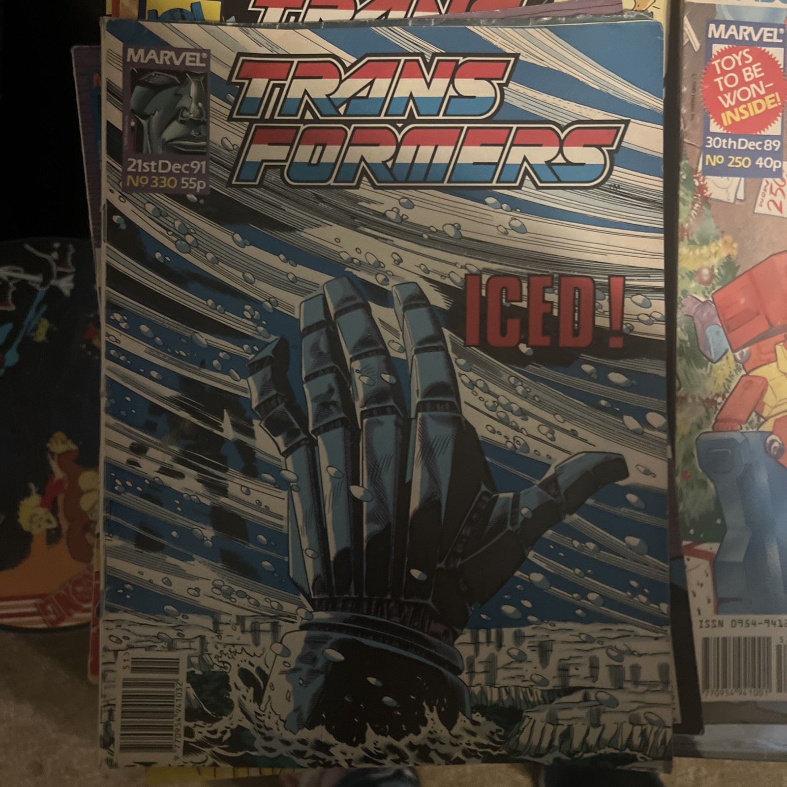 Transformers: Marvel Comics UK – #202 – 332 (Multi Select) 1989 – 1992