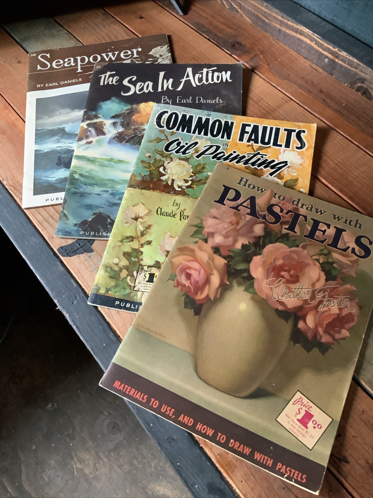 Art Books VINTAGE Walter T Foster Art Book Lot of 4 Free Shipping🌈