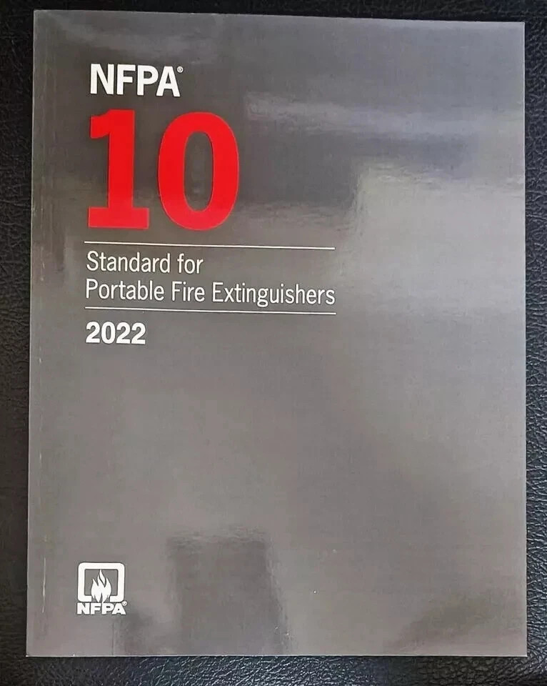 NFPA 10 Standard for Portable Fire Extinguishers 2022 Edition USA STOCK USPS