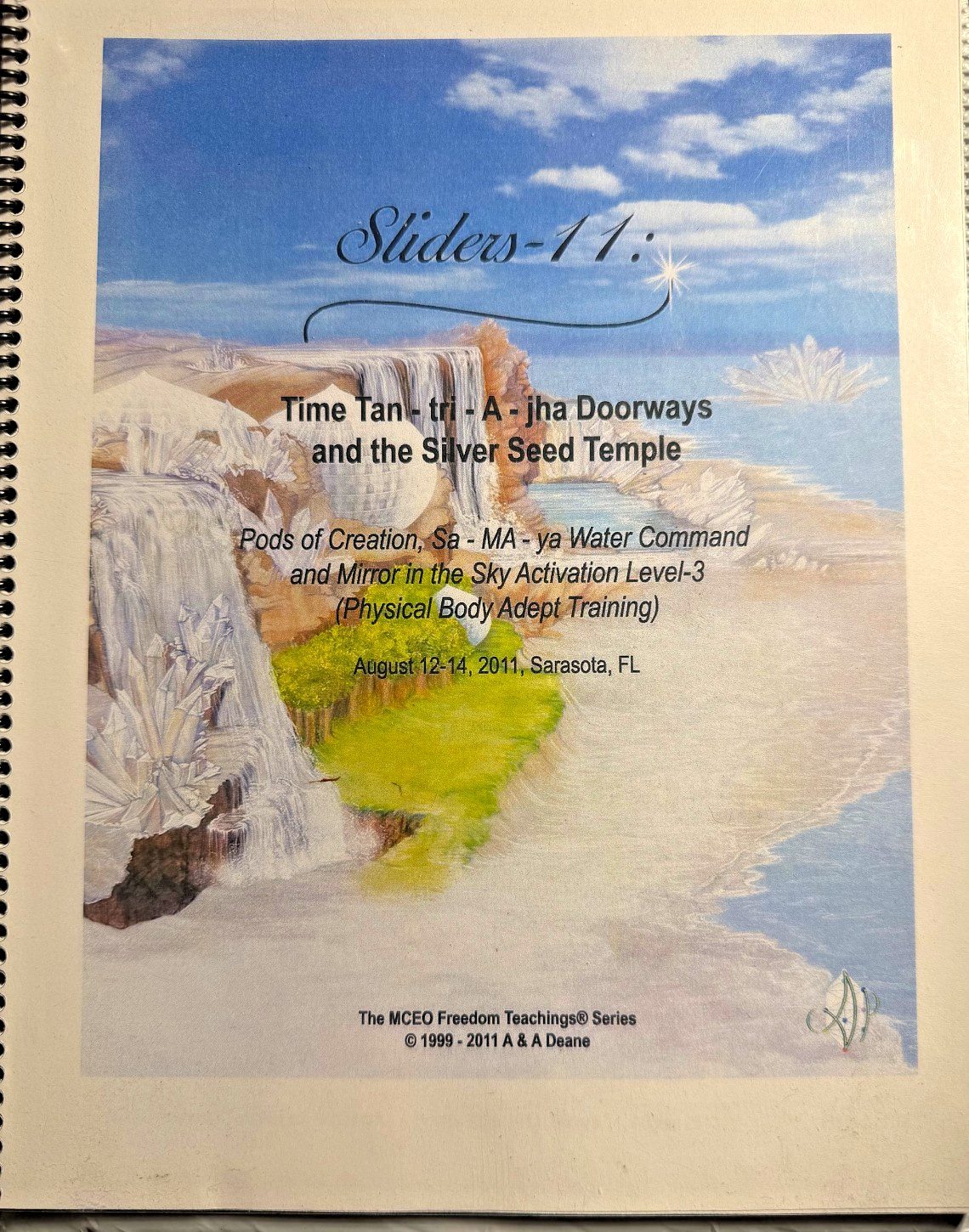 Ashayana Deane- Sliders 11- Time Tan-tri-A-jha and Doorways Silver Seed Temple