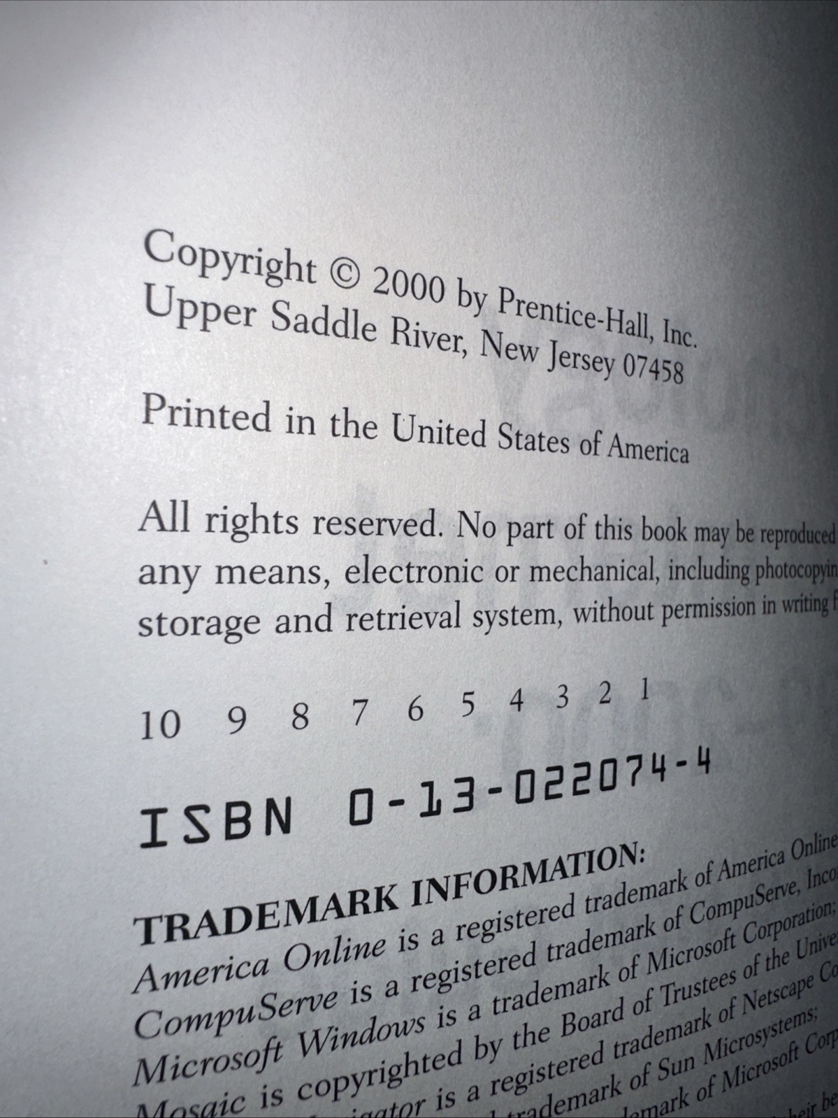 Psychology on the Internet 1999-2000: A Prentice Hall Guide