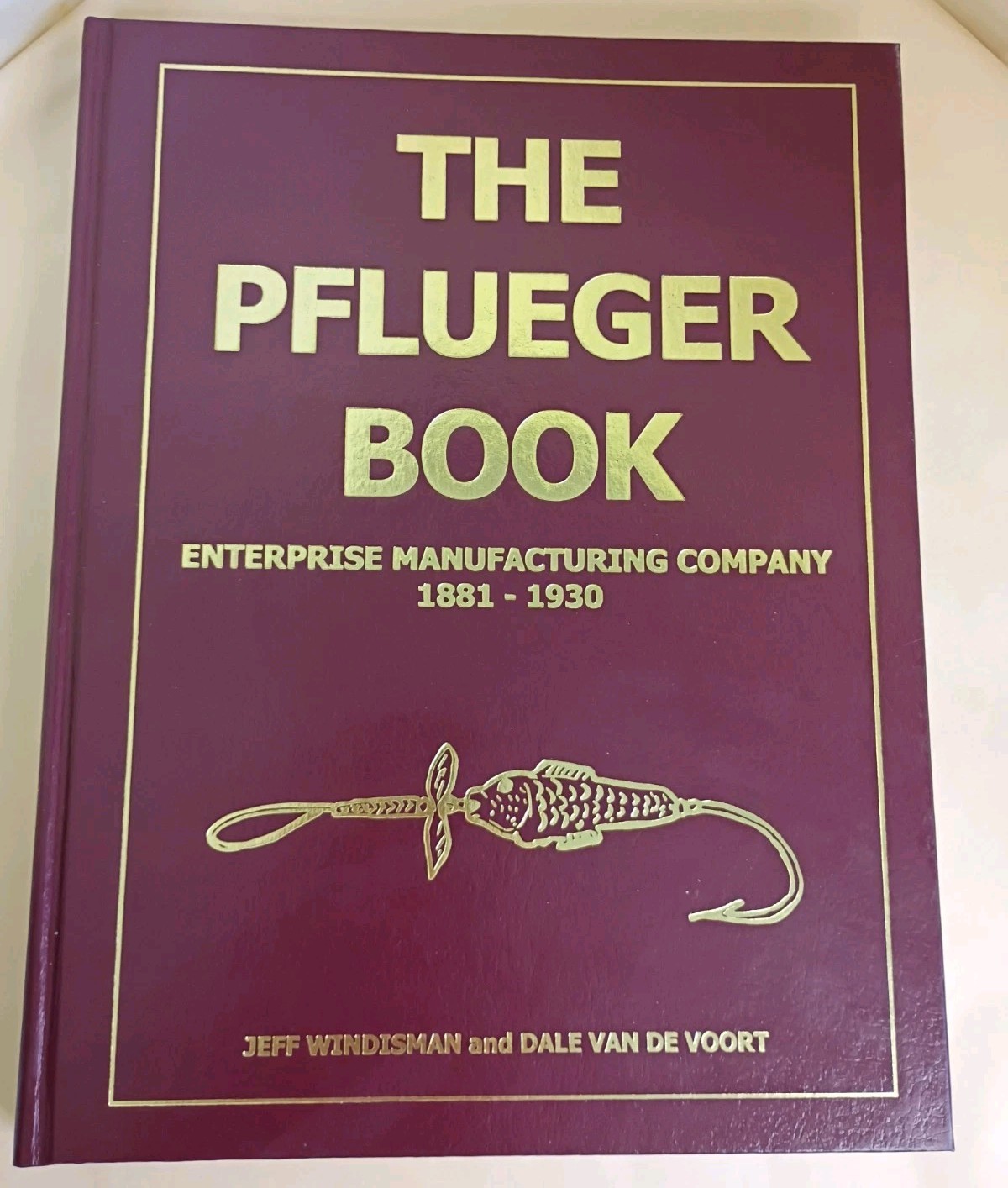 New SIGNED HC Book PFLUEGER 300 pages 1881-1930 By WINDISMAN & VAN DE VOORT