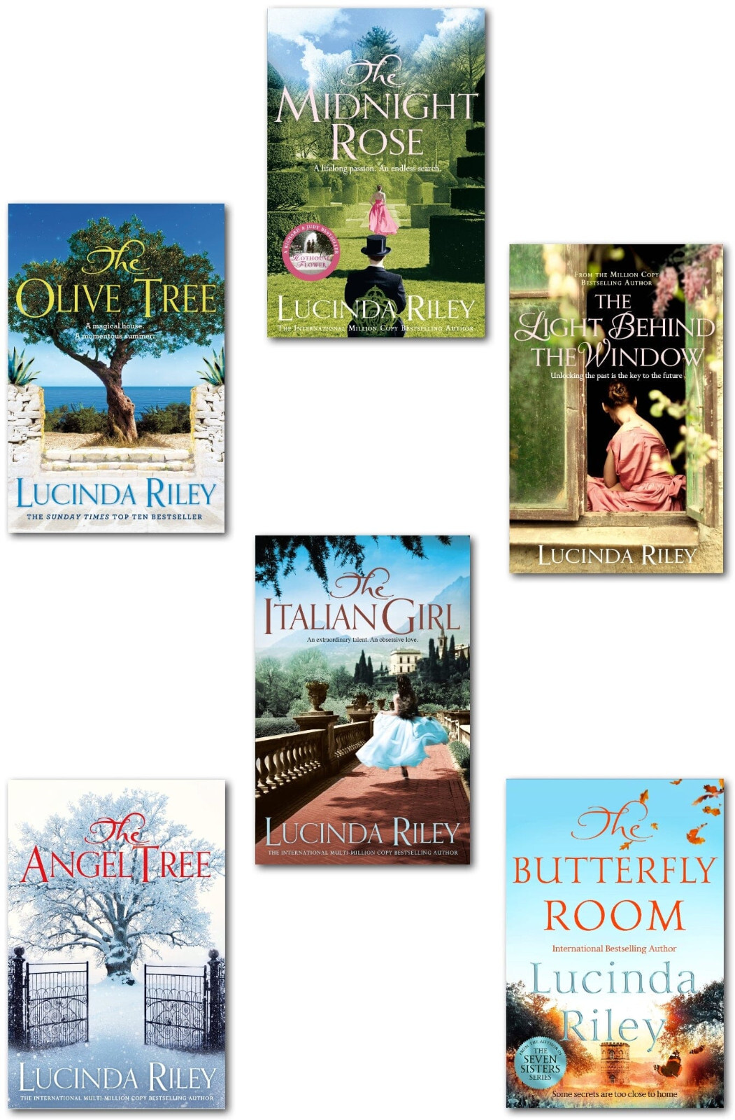 Lucinda Riley Novel 6 Books Collection Box Set – Fiction – Paperback