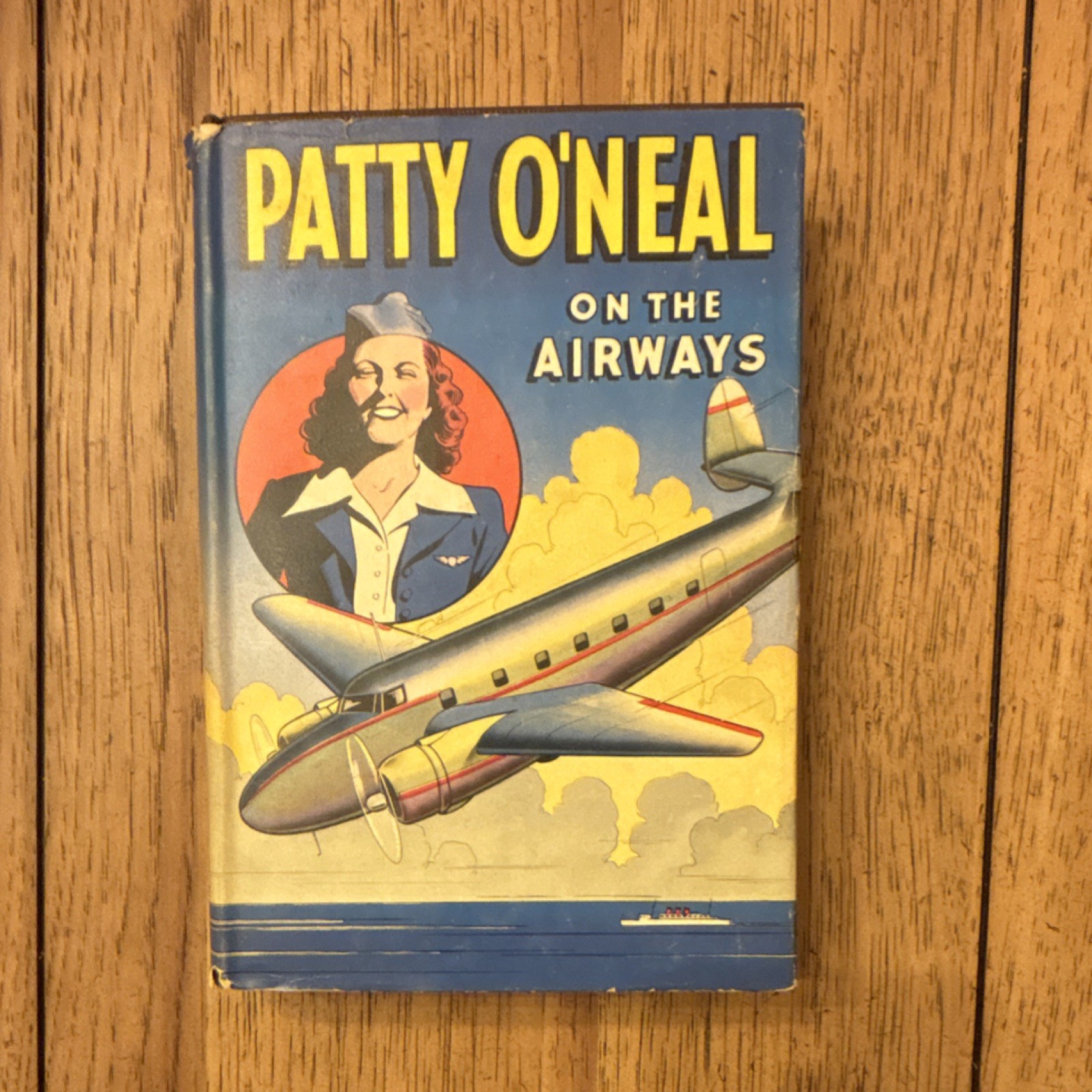 Patty O&rsquo;Neal on the Airways Hardcover Whitman 1946