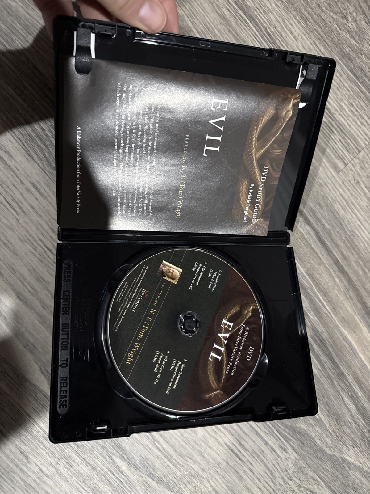 Evil by N. T. Wright (2006, Dvd)