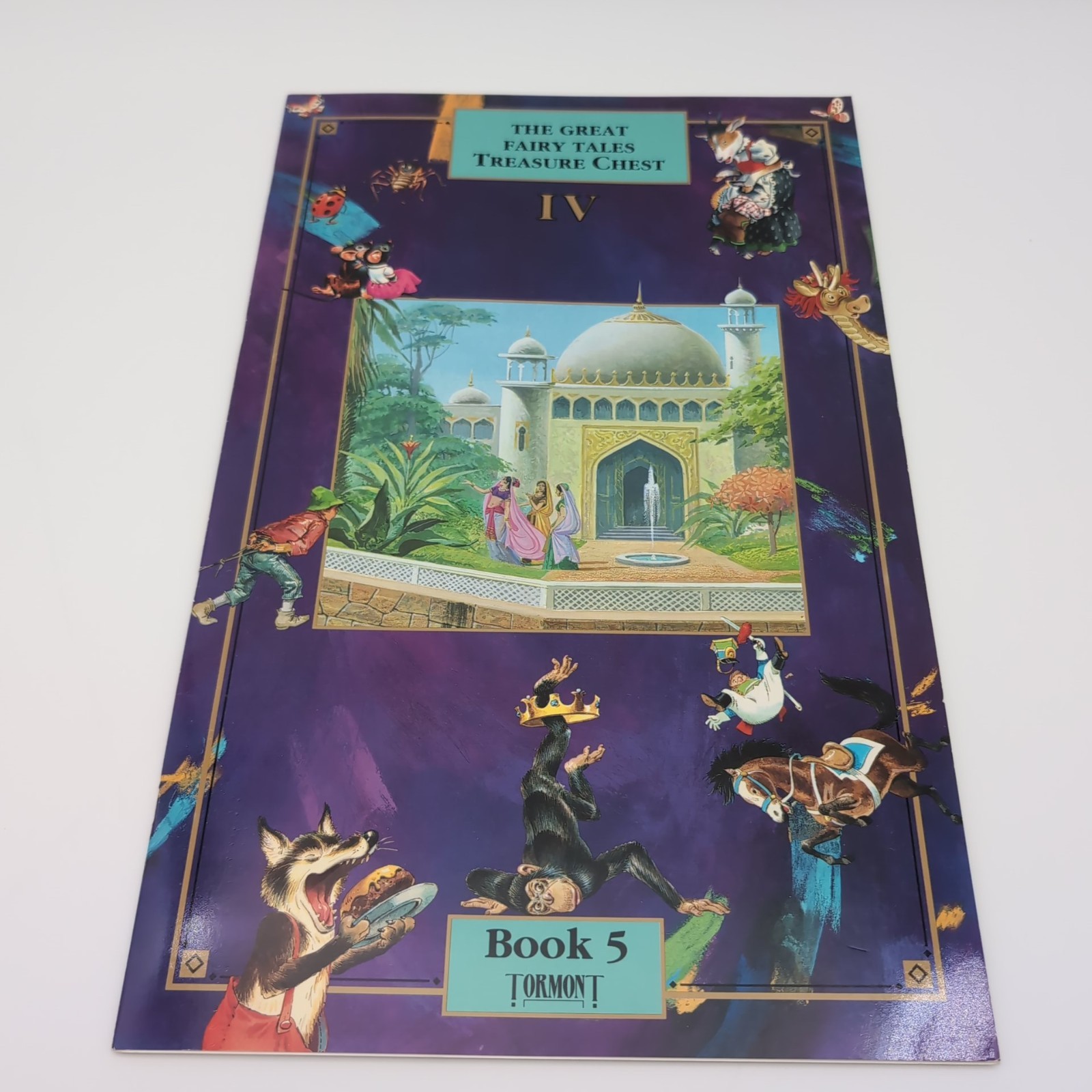 1992 The Great Fairy Tales Treasure Chest IV Tormont 5 Book Box Set