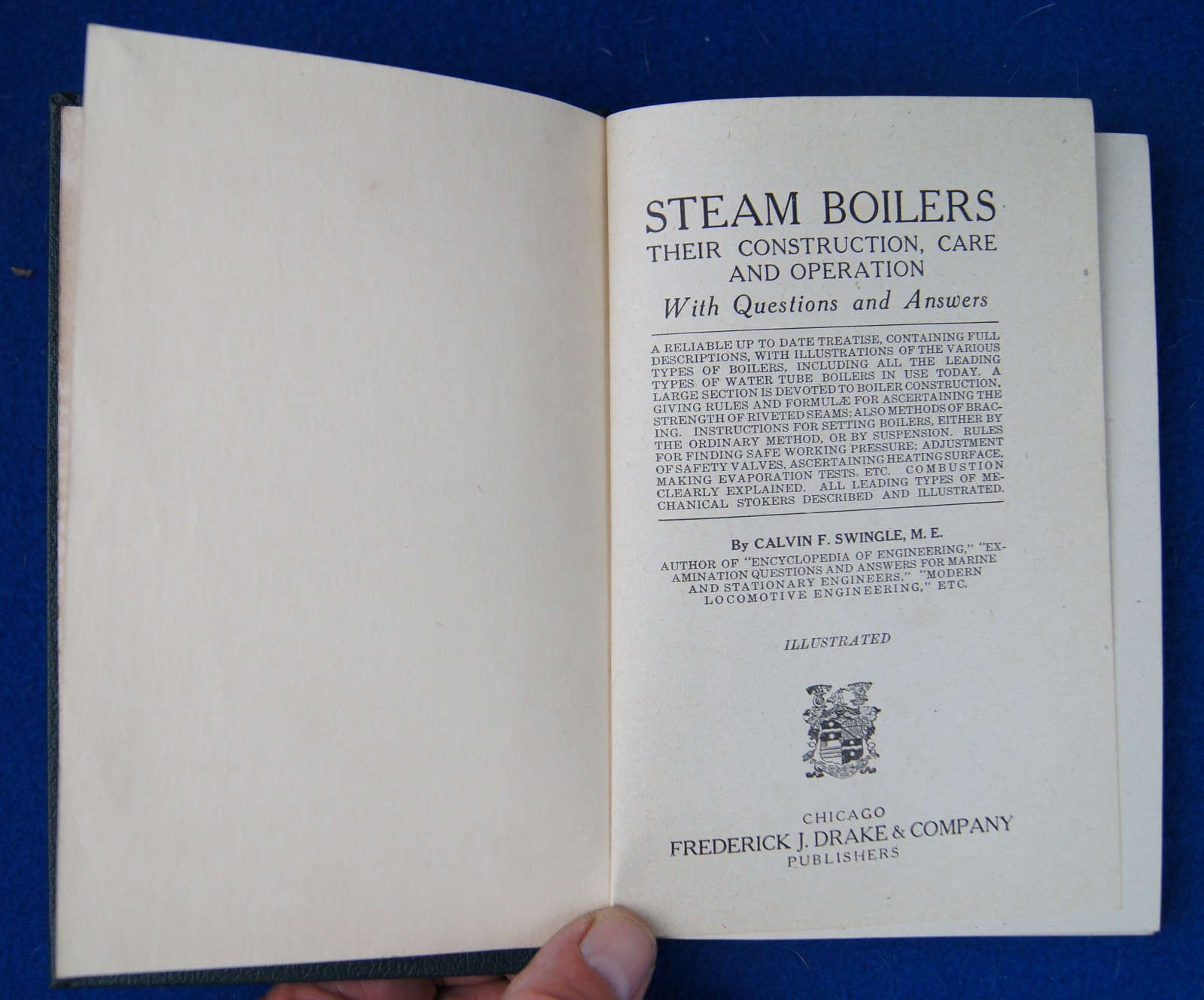 Steam Boilers Construction Care Operation Swingle+ Us Navy Instruction Of Boiler