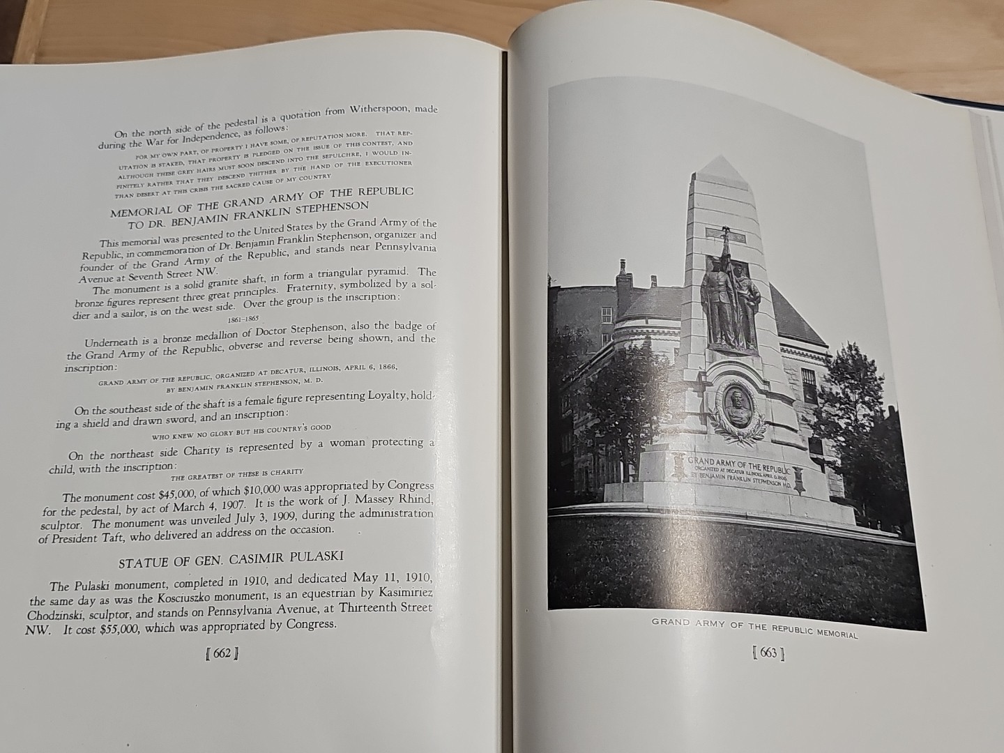 1932 HC Book « Washington – The National Capital » Caemmerer 736 Pages Limited #