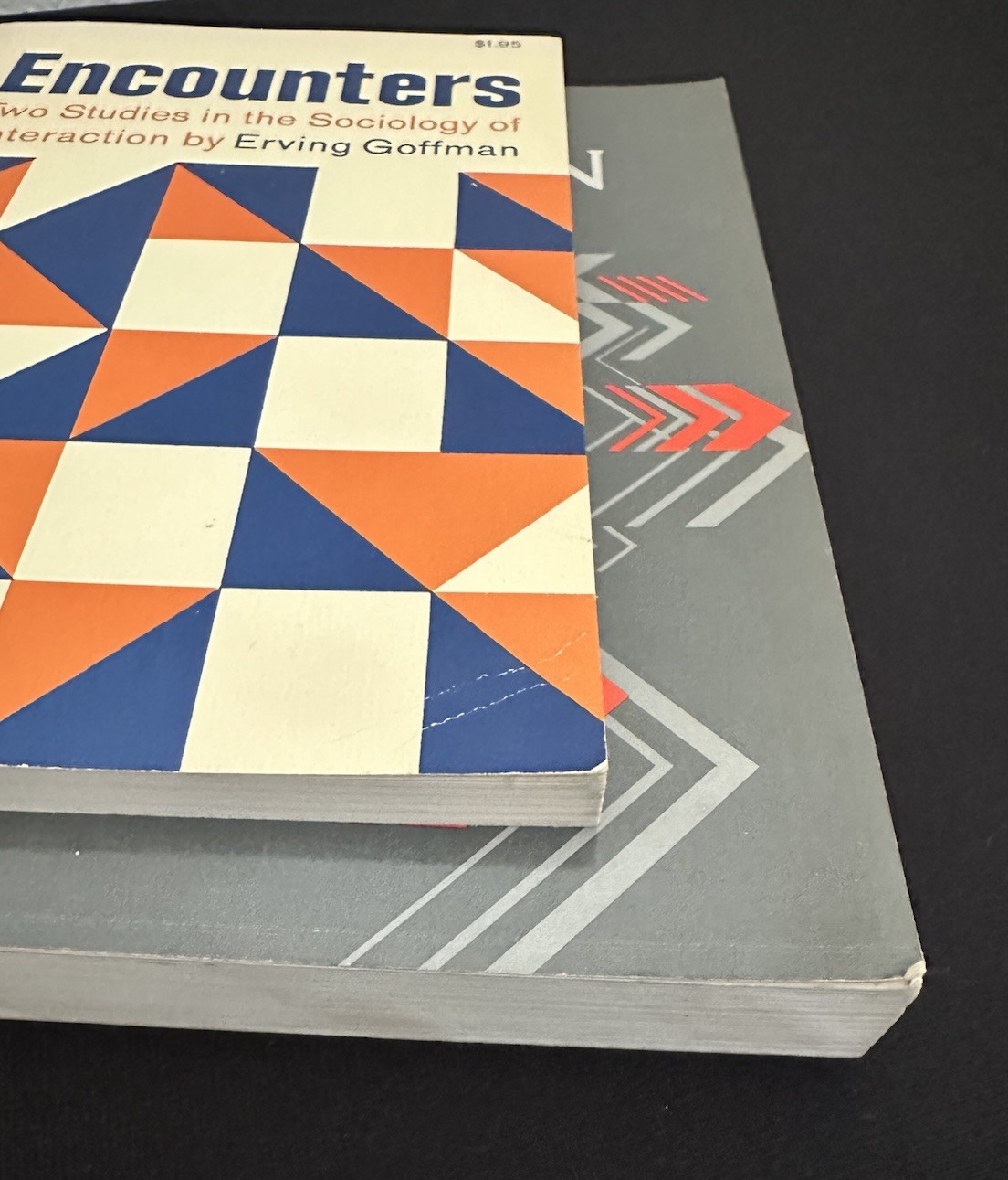 Erving Goffman Encounters 1963 + Forms of Talk 1981 PB Set VG Sociology