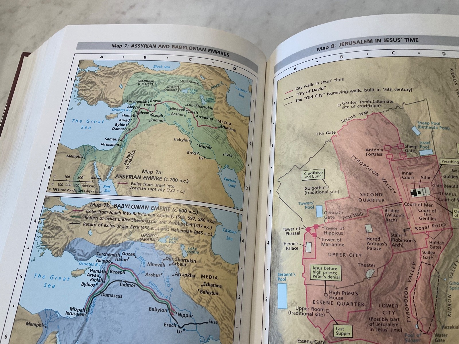 NIV Prophecy Marked Reference Study Bible 1998 Hardcover 1984
