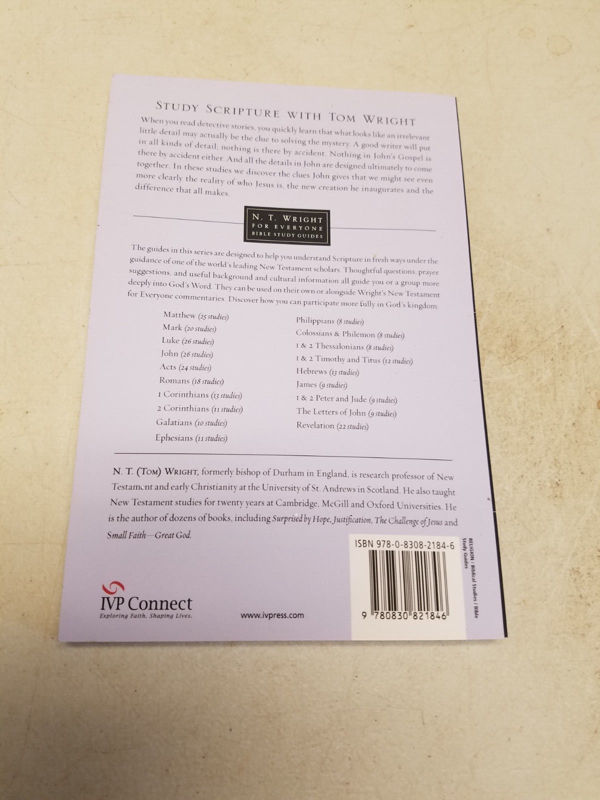 N. T. Wright for Everyone Bible Study Guides: John by N. T. Wright (2009, (C)