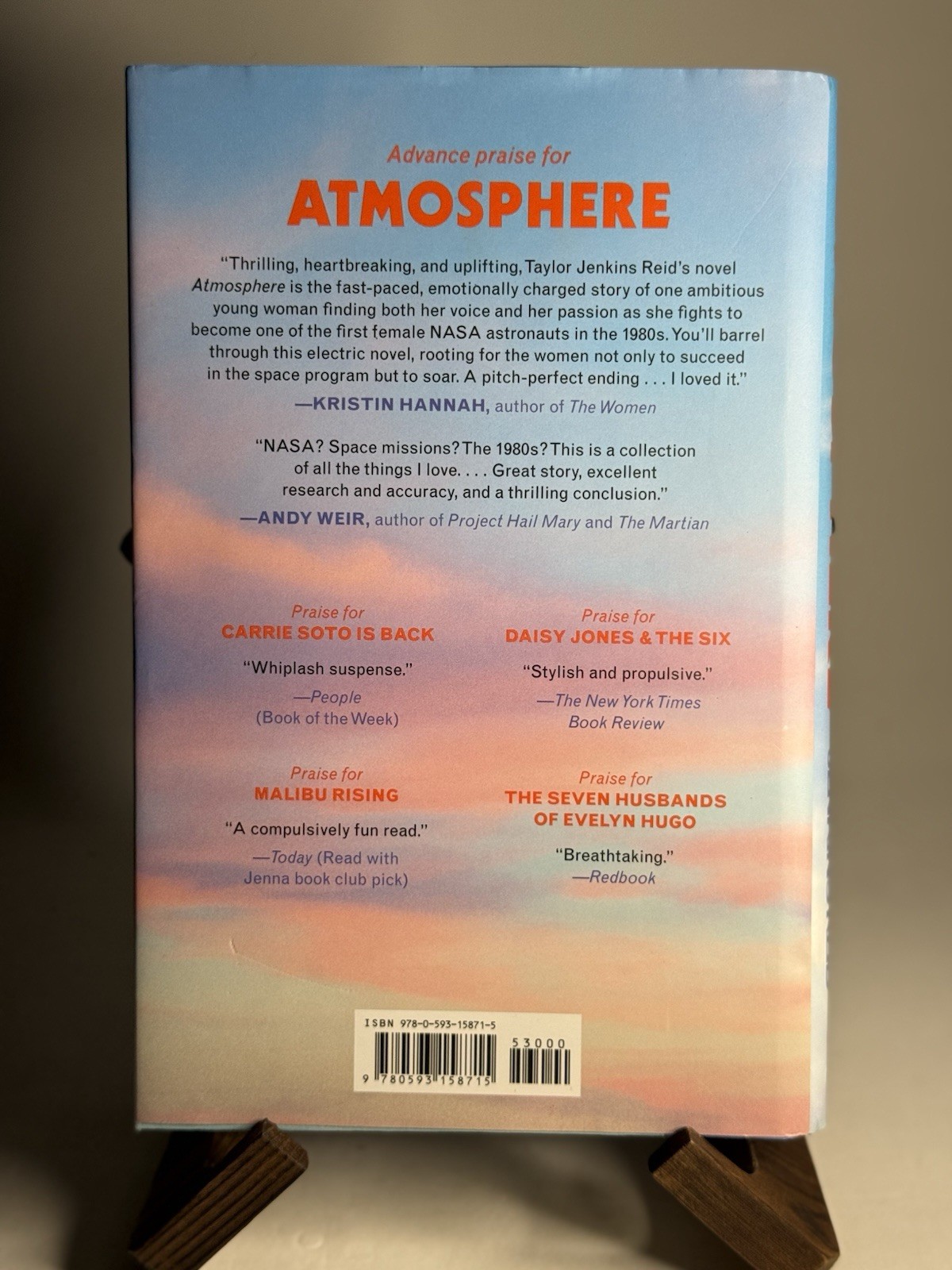 Atmosphere : A Love Story by Taylor Jenkins Reid (2025, Hardcover)