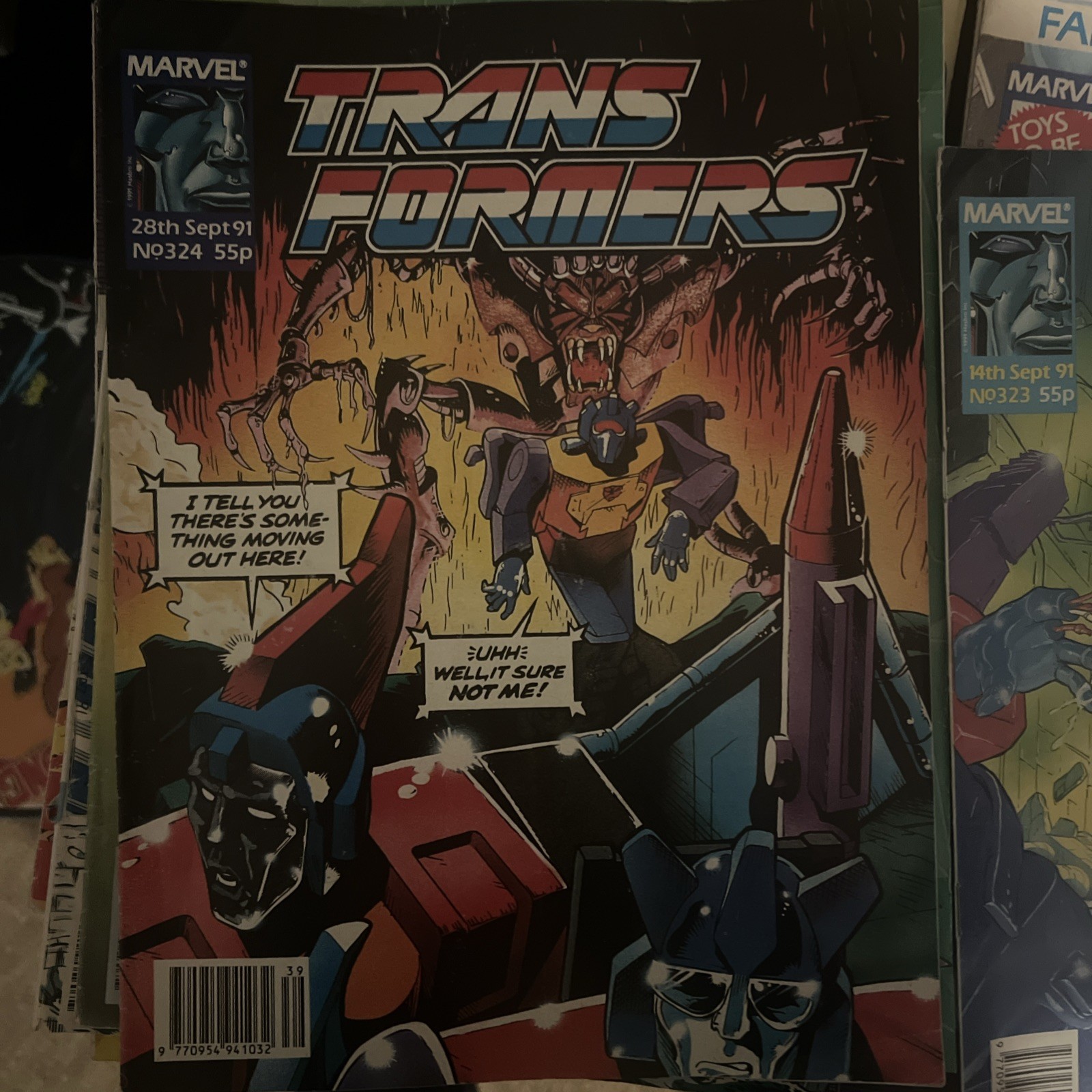 Transformers: Marvel Comics UK – #202 – 332 (Multi Select) 1989 – 1992