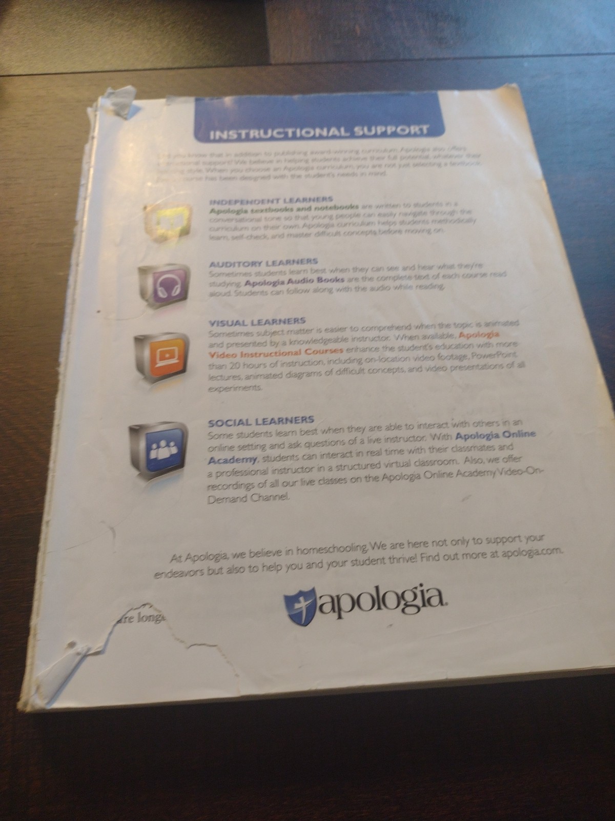 Apologia General Science USB Video Lessons And Textbook