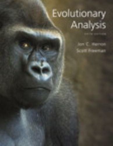 Evolutionary Analysis by Jon Herron and Scott Freeman (2013, Hardcover)